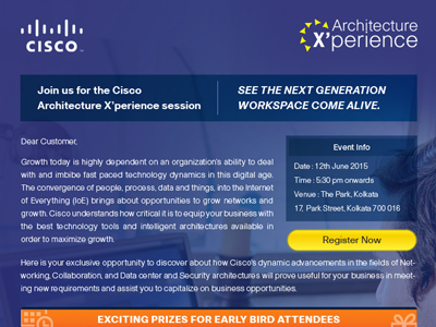 Cisco  Architecture  X'perience